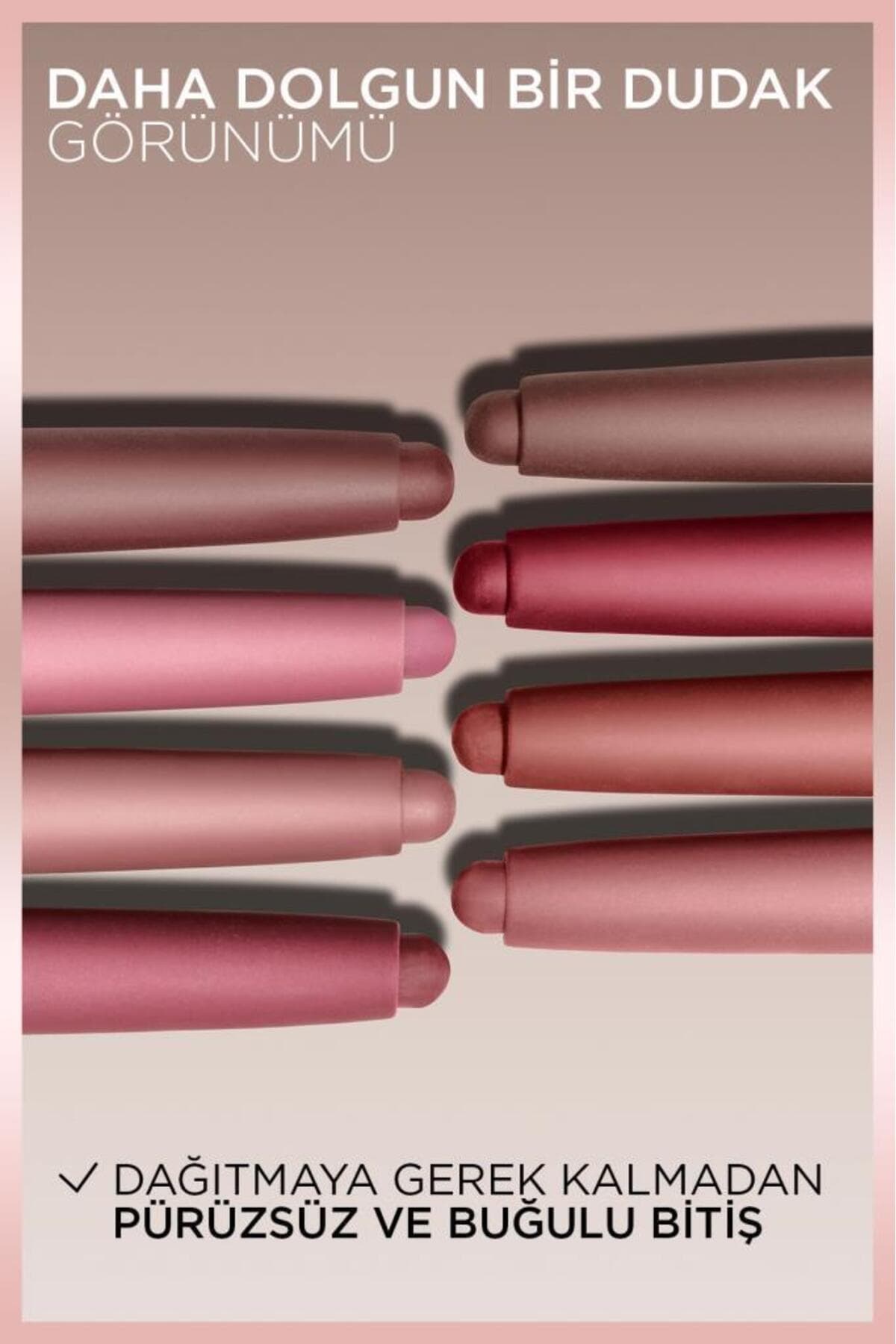 مداد کانتور لب L'Oreal Paris Blurfiller مدل 570 Worth It Intense مداد کانتور لب L'Oreal Paris Blurfiller مدل 570 Worth It Intense