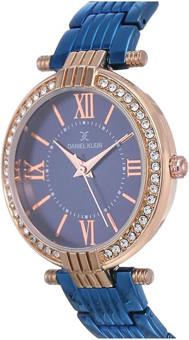 ساعت زنانه Daniel Klein آنالوگ صفحه آبی مدل DK11138-3 ساعت زنانه Daniel Klein آنالوگ صفحه آبی مدل DK11138-3