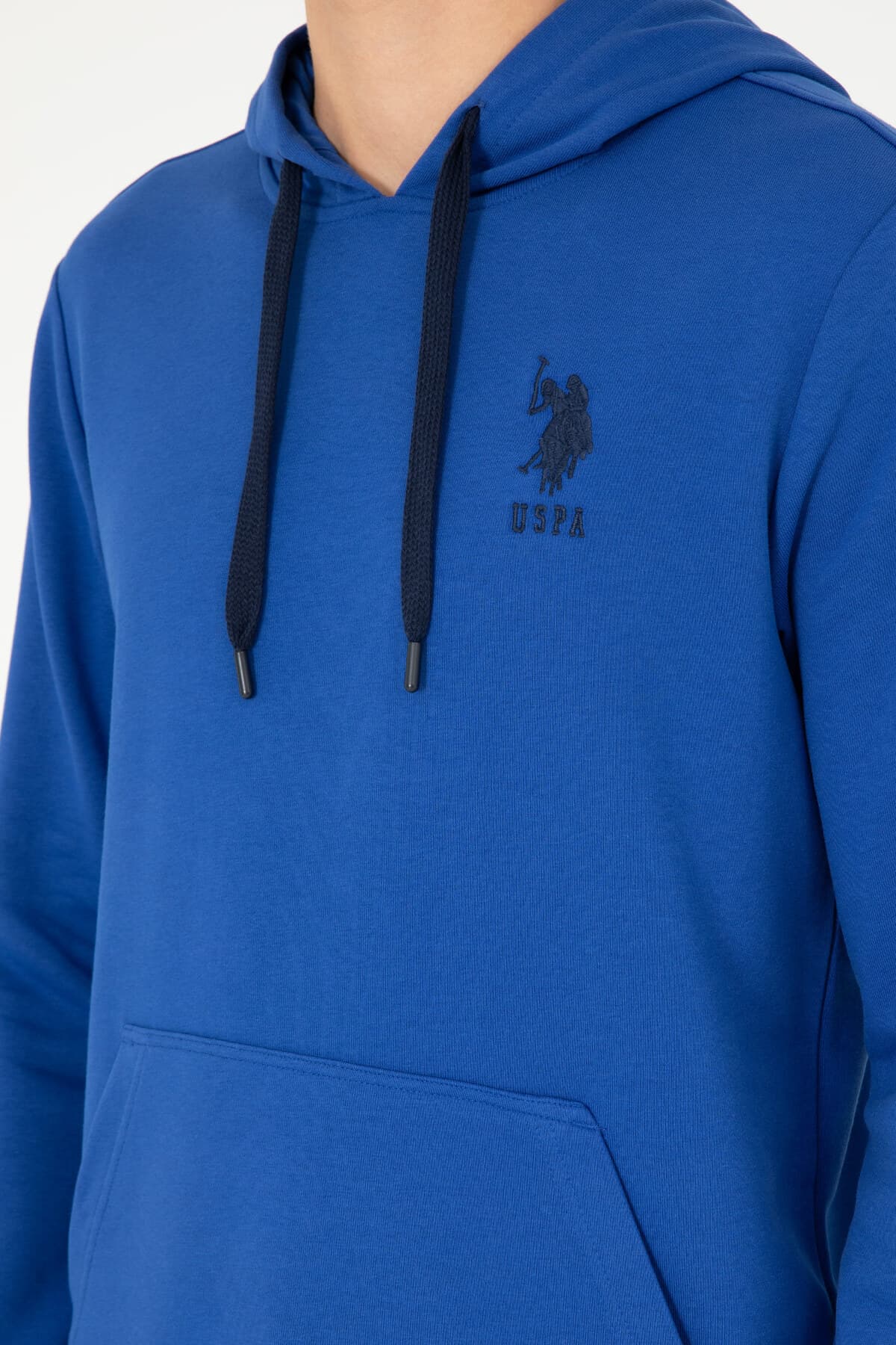 سویشرت مردانه U.S. Polo Assn. ساده آبی ساکس مدل 50289059-VR045 سویشرت مردانه U.S. Polo Assn. ساده آبی ساکس مدل 50289059-VR045