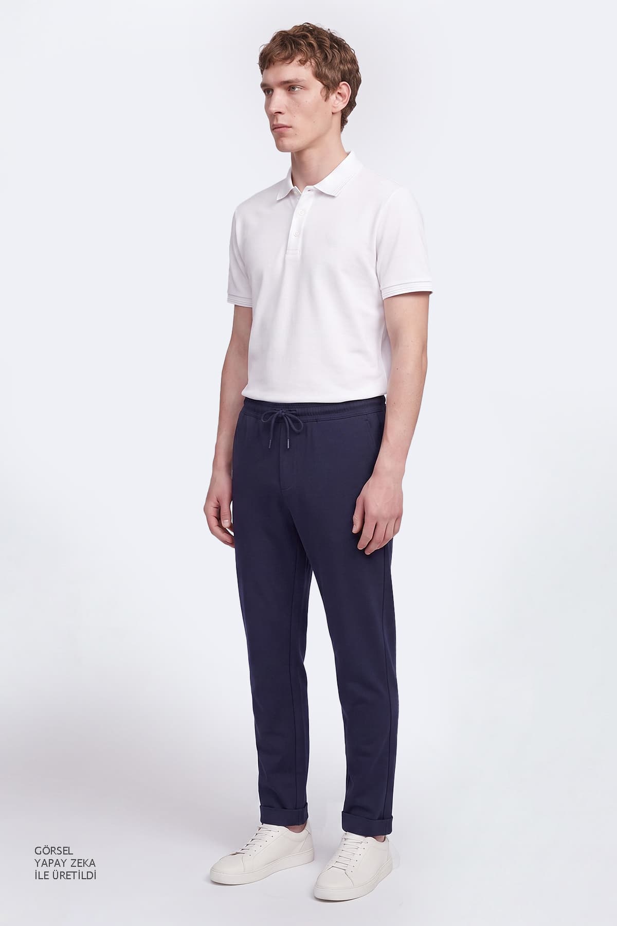 شلوار جاگر مردانه AC&Co / Altınyıldız Classics سرمهای Non-Iron کمربندی اسلیم فیت شلوار جاگر مردانه AC&Co / Altınyıldız Classics سرمهای Non-Iron کمربندی اسلیم فیت