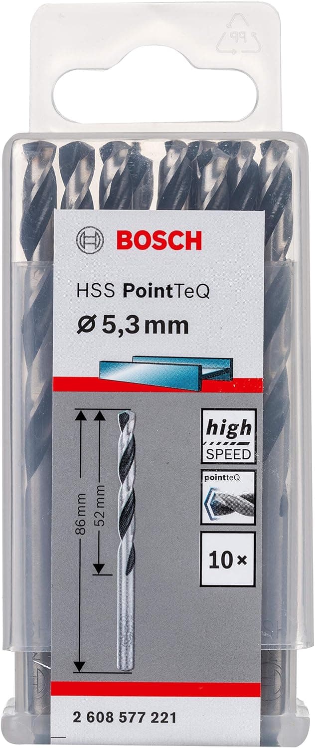 مته فلزی BOSCH اچاساس PointTeQ مطابق DIN 338 سایز 2,5 X 30 57 mm مدل 2608577193 مته فلزی BOSCH اچاساس PointTeQ مطابق DIN 338 سایز 2,5 X 30 57 mm مدل 2608577193