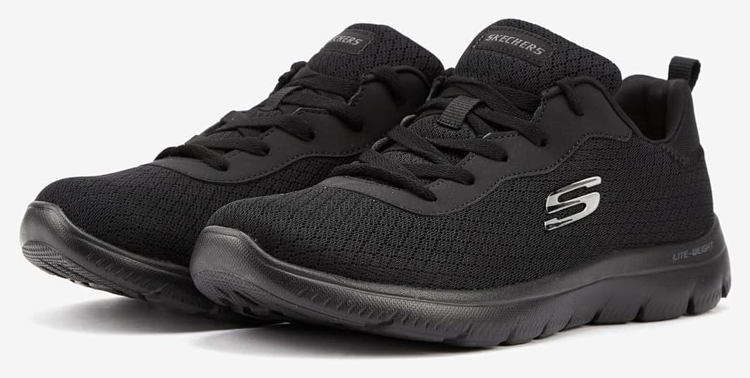 کفش ورزشی زنانه Skechers مشکی مدل SUMMITS کفش ورزشی زنانه Skechers مشکی مدل SUMMITS