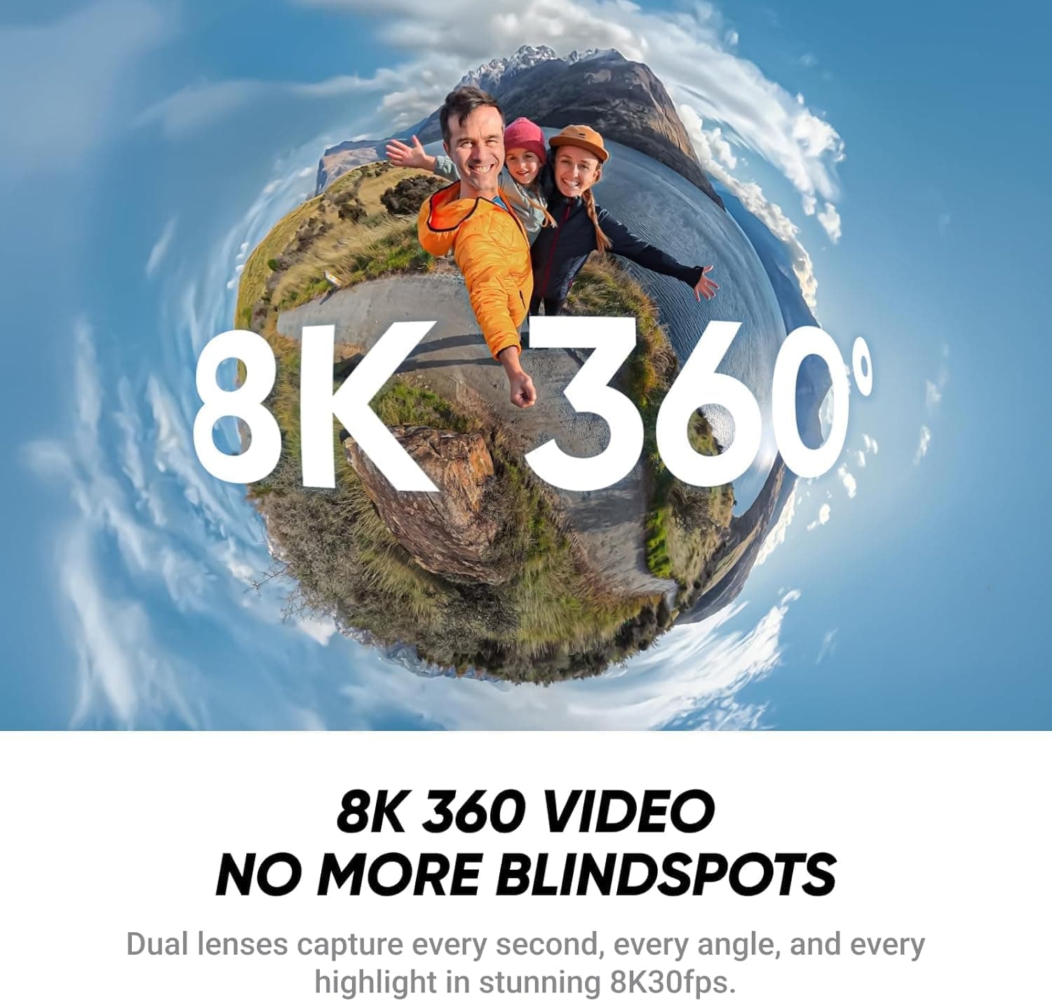 دوربین اکشن Insta360 بسته استارتر مدل X4 Air دوربین اکشن Insta360 بسته استارتر مدل X4 Air