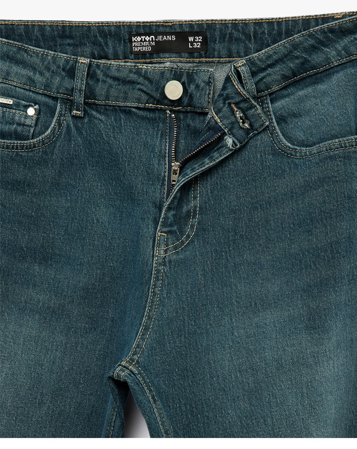 شلوار جین مردانه Koton نخی Tapered فیت معمولی مدل Joe Jean شلوار جین مردانه Koton نخی Tapered فیت معمولی مدل Joe Jean