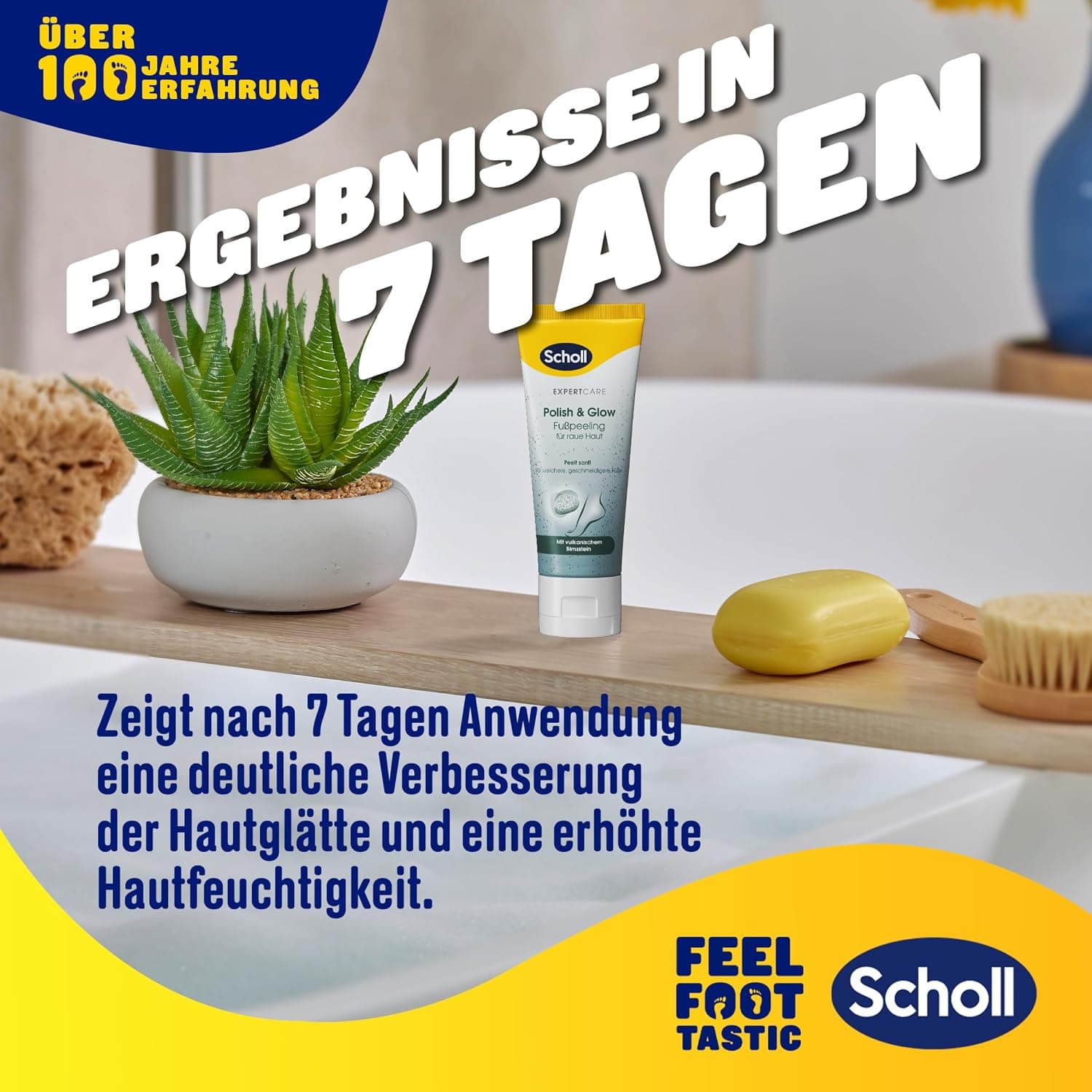 پیلینگ پا ضد میخچه Dr. Scholl's Expertcare با سنگ پامیس طبیعی 1 x 75 ml پیلینگ پا ضد میخچه Dr. Scholl's Expertcare با سنگ پامیس طبیعی 1 x 75 ml