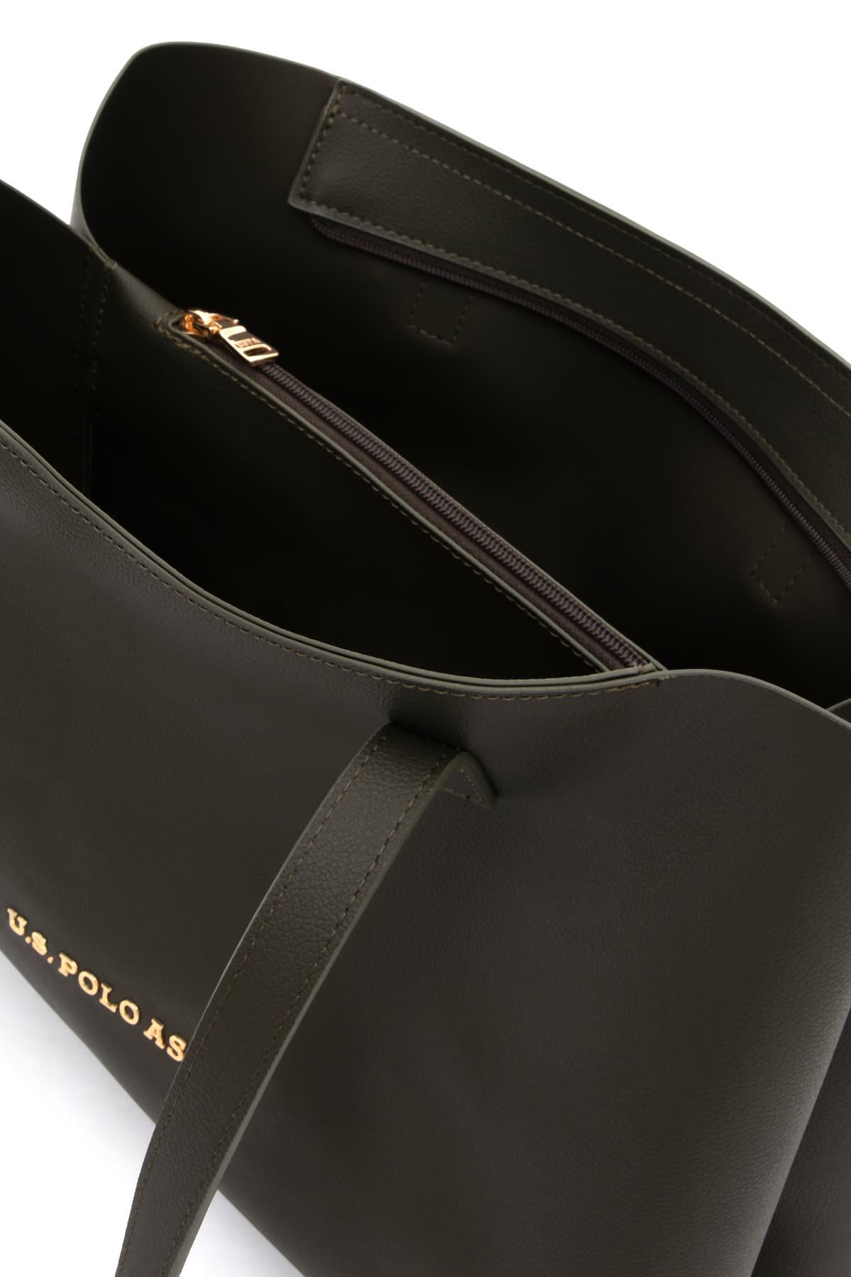 کیف دستی زنانه U.S. Polo Assn. خاکی مدل 50317822-VR027 کیف دستی زنانه U.S. Polo Assn. خاکی مدل 50317822-VR027