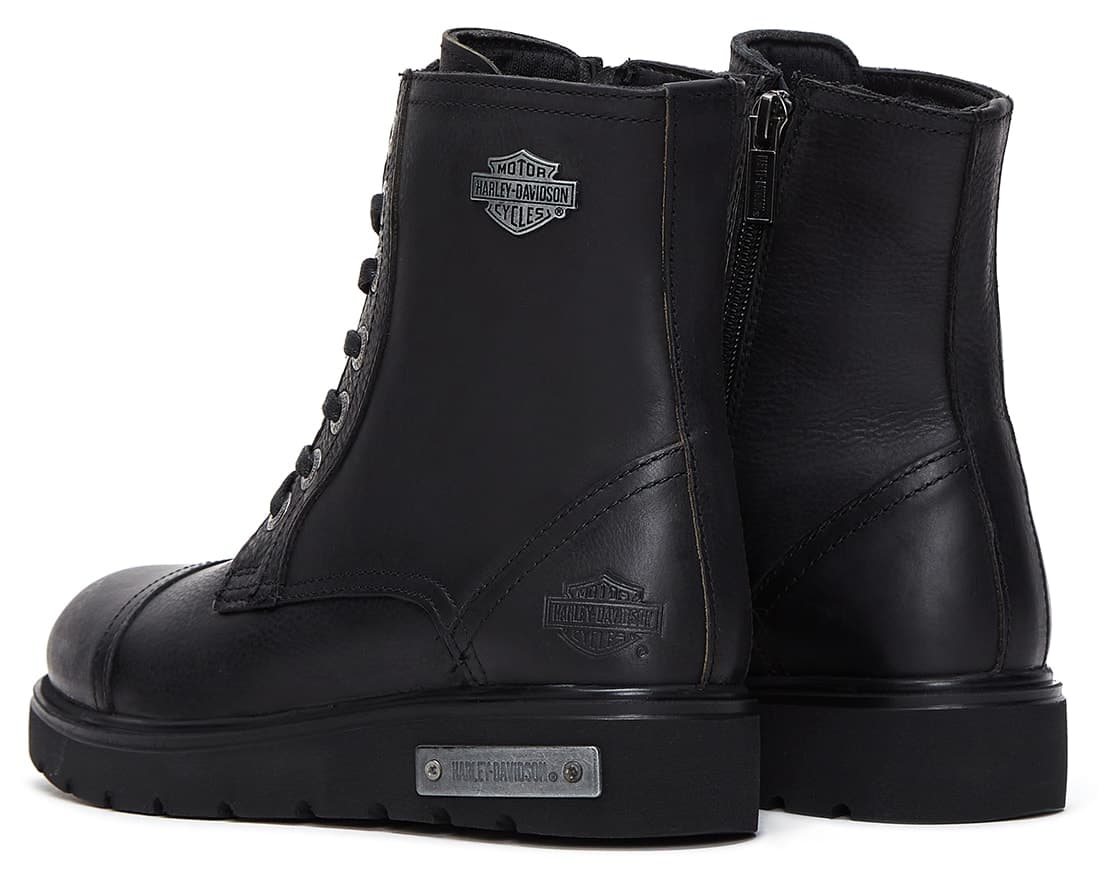 بوت زنانه Harley Davidson چرمی مشکی مدل Tums Postal 025Z100630 بوت زنانه Harley Davidson چرمی مشکی مدل Tums Postal 025Z100630