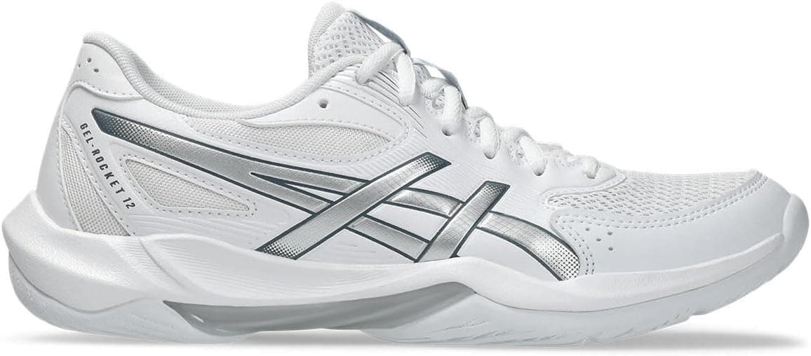 کفش والیبال یونیسکس ASICS Gel Rocket 12 سفید مدل 1072A119-101 کفش والیبال یونیسکس ASICS Gel Rocket 12 سفید مدل 1072A119-101