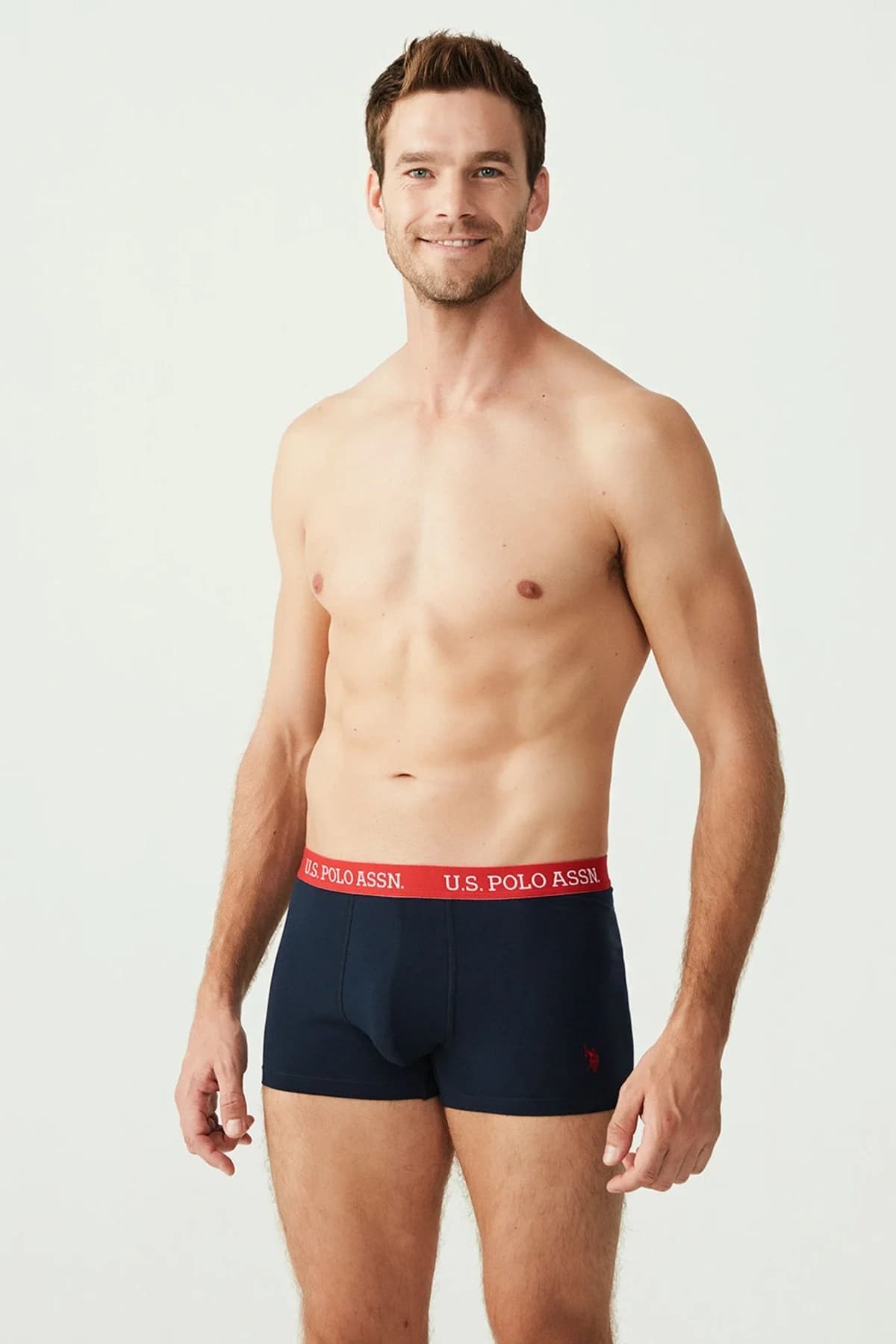 باکسر مردانه U.S. Polo Assn. سرمهای 3 عددی باکسر مردانه U.S. Polo Assn. سرمهای 3 عددی