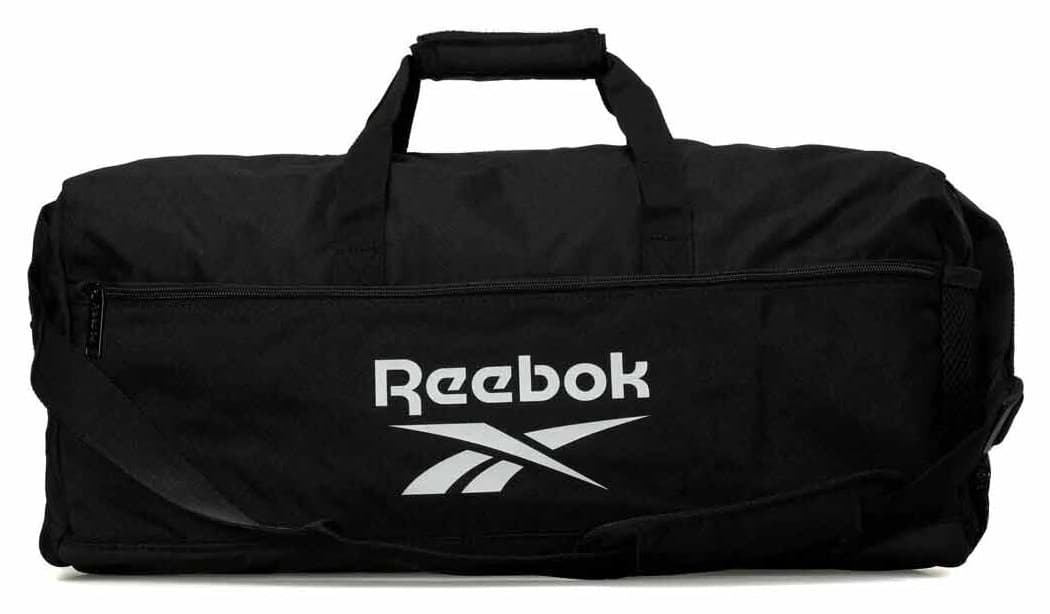کیف ورزشی یونیسکس Reebok مشکی با بخش کفش و بند دوشی 55X25X25CM کیف ورزشی یونیسکس Reebok مشکی با بخش کفش و بند دوشی 55X25X25CM
