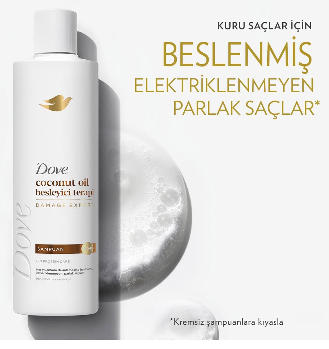 شامپو زنانه Dove روغن نارگیل تغذیهکننده درمانی 375 ml x3 شامپو زنانه Dove روغن نارگیل تغذیهکننده درمانی 375 ml x3