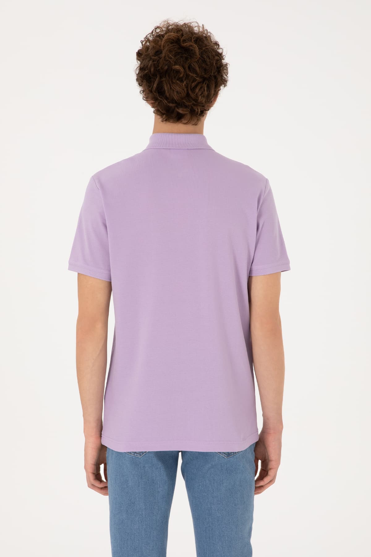تیشرت مردانه U.S. Polo Assn. فیت معمولی زیپدار یاسی مدل 50306836-VR034 تیشرت مردانه U.S. Polo Assn. فیت معمولی زیپدار یاسی مدل 50306836-VR034