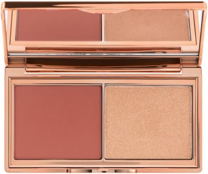 پالت رژگونه و هایلایتر Charlotte Tilbury در تناژ سبزه تا تیره پالت رژگونه و هایلایتر Charlotte Tilbury در تناژ سبزه تا تیره