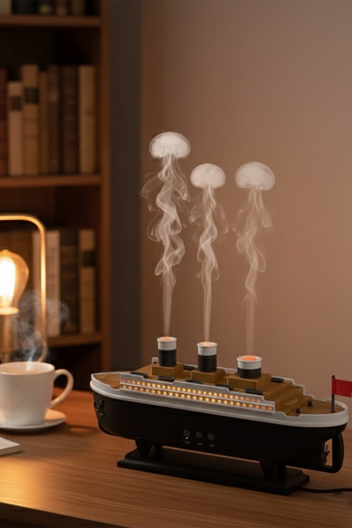 دستگاه بخور معطر TECHNOMEN طرح کشتی مدل Titanic دستگاه بخور معطر TECHNOMEN طرح کشتی مدل Titanic