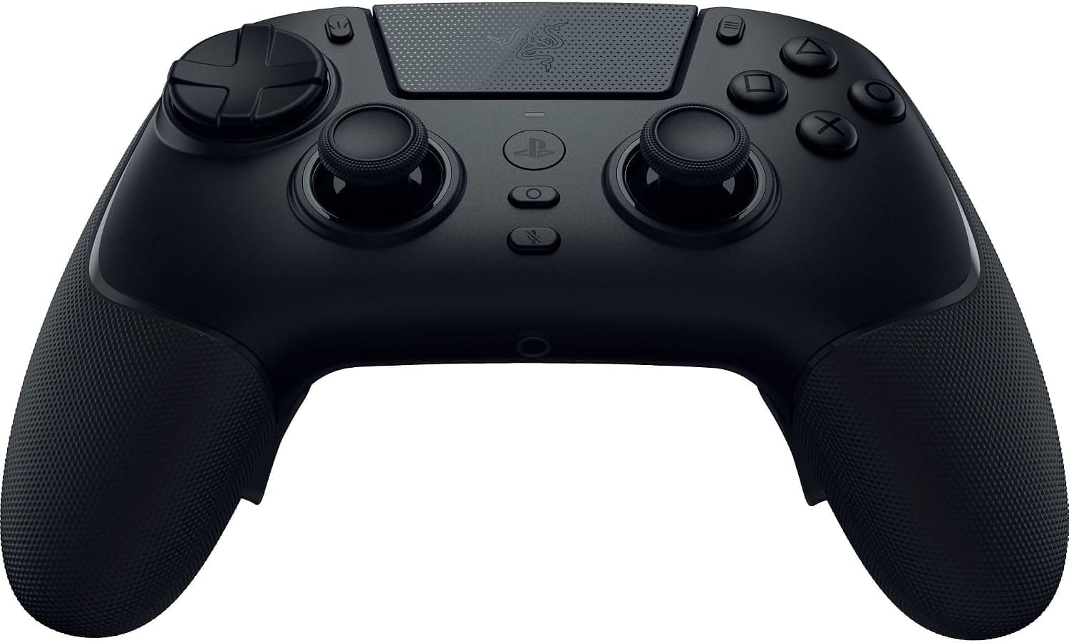 دسته بازی بیسیم PlayStation 5 و PC Razer Raiju V3 Pro با ۴ دکمه جداشدنی و ۲ ضربهگیر پنجهای مشکی دسته بازی بیسیم PlayStation 5 و PC Razer Raiju V3 Pro با ۴ دکمه جداشدنی و ۲ ضربهگیر پنجهای مشکی
