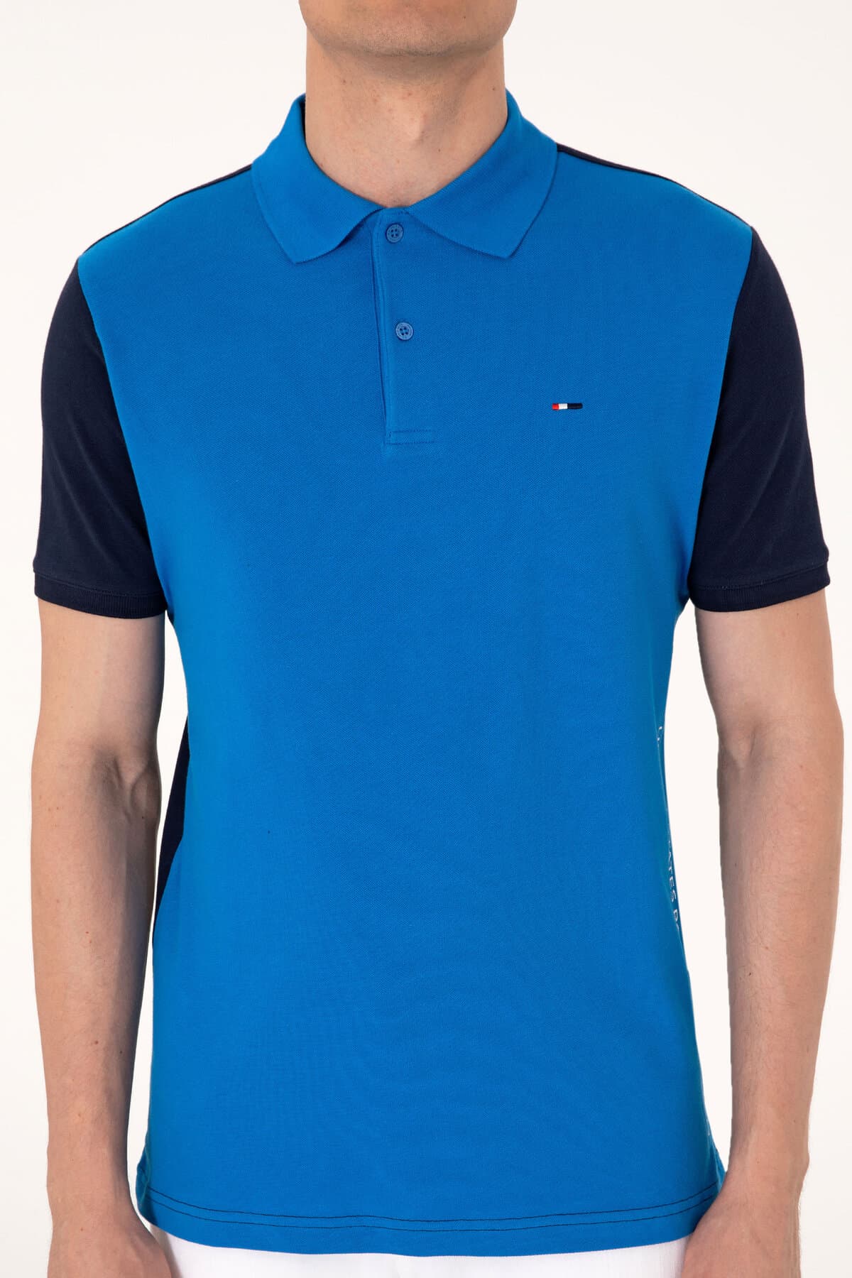 تیشرت مردانه U.S. Polo Assn. فیت معمولی سرمهای یقه پولو مدل 50306790-VR033 تیشرت مردانه U.S. Polo Assn. فیت معمولی سرمهای یقه پولو مدل 50306790-VR033