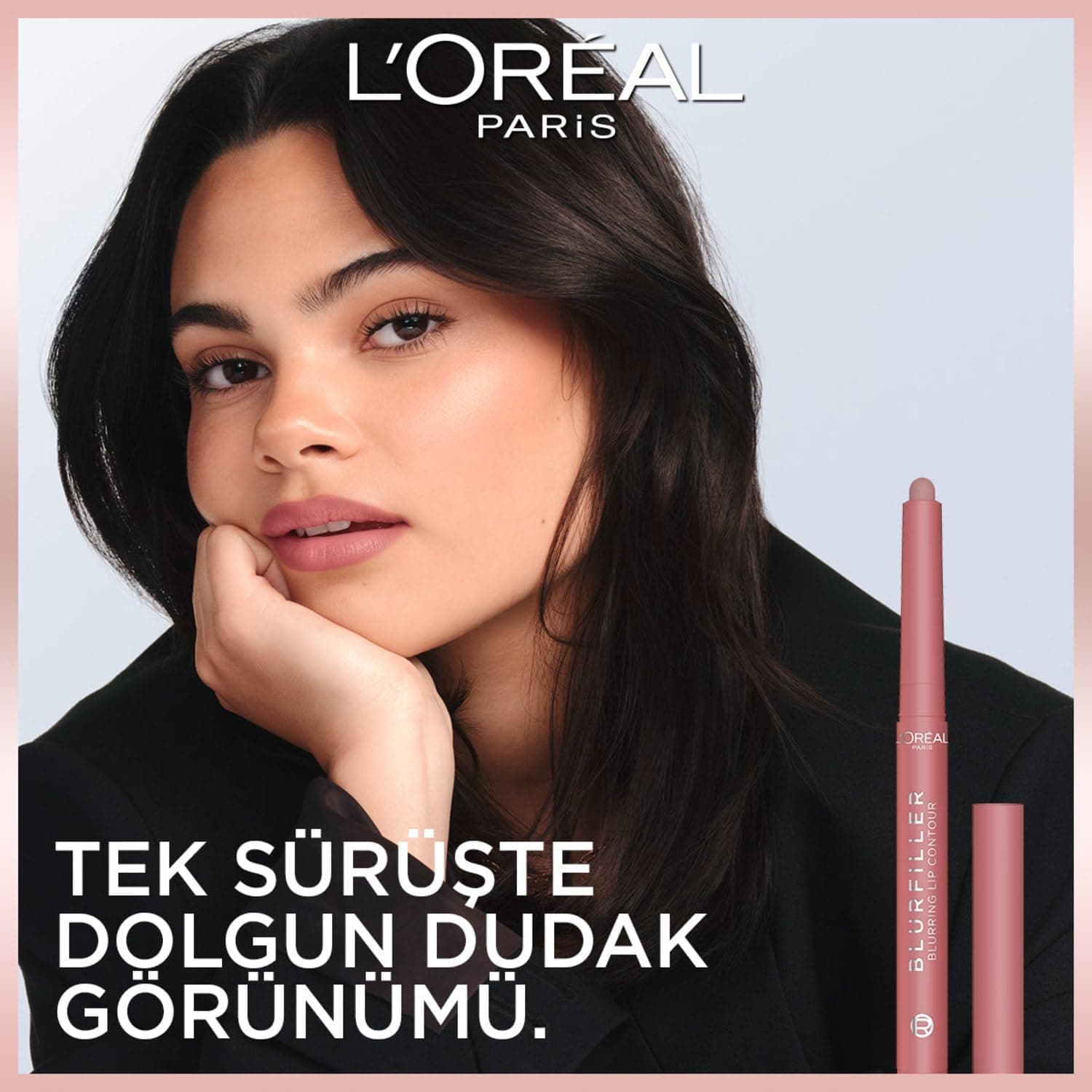 مداد لب L'Oreal Paris Blurfiller مدل 535 مداد لب L'Oreal Paris Blurfiller مدل 535