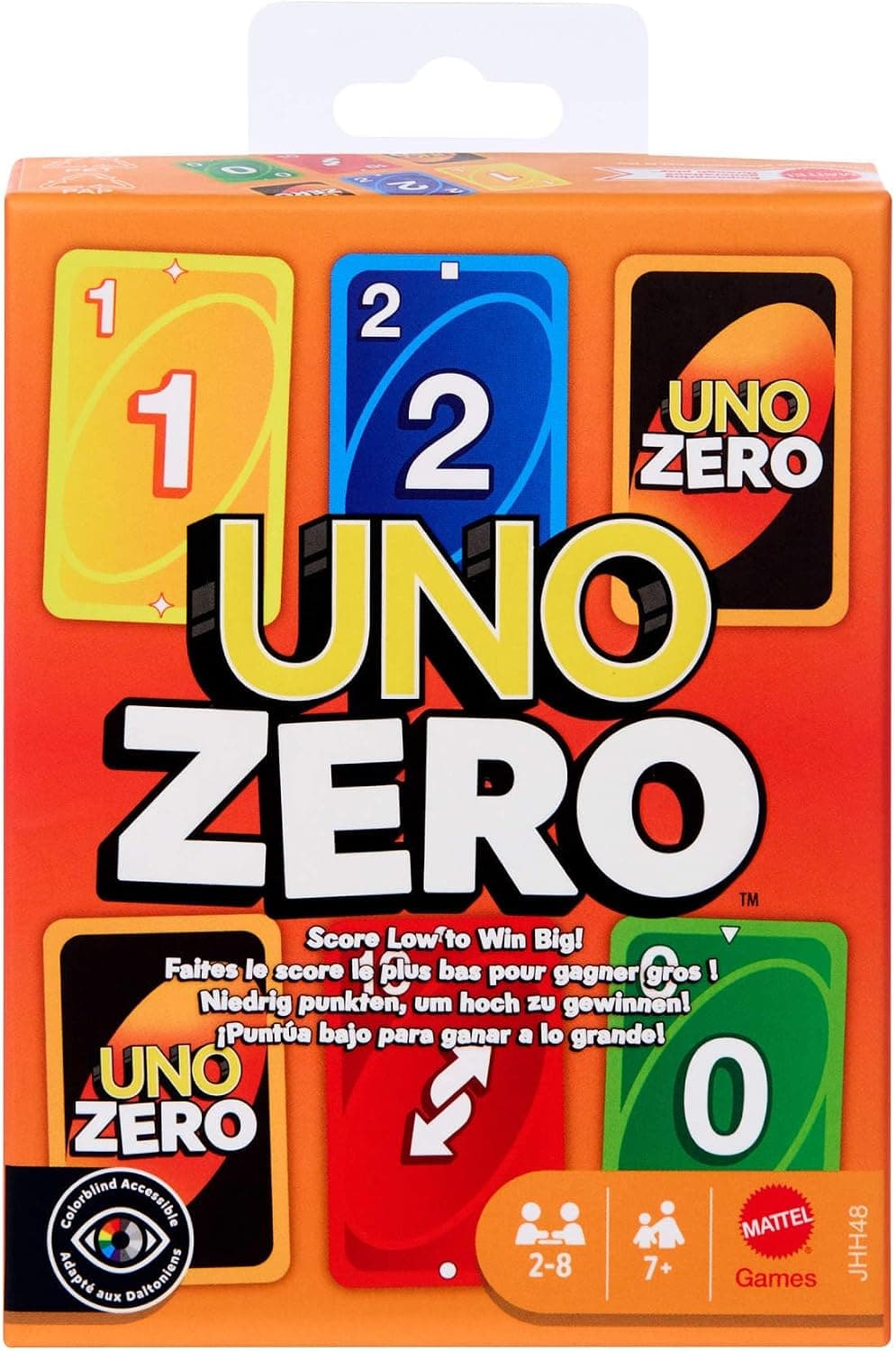 بازی کارتی Mattel UNO Zero برای ۲ تا ۸ نفر مدل JHH48 بازی کارتی Mattel UNO Zero برای ۲ تا ۸ نفر مدل JHH48