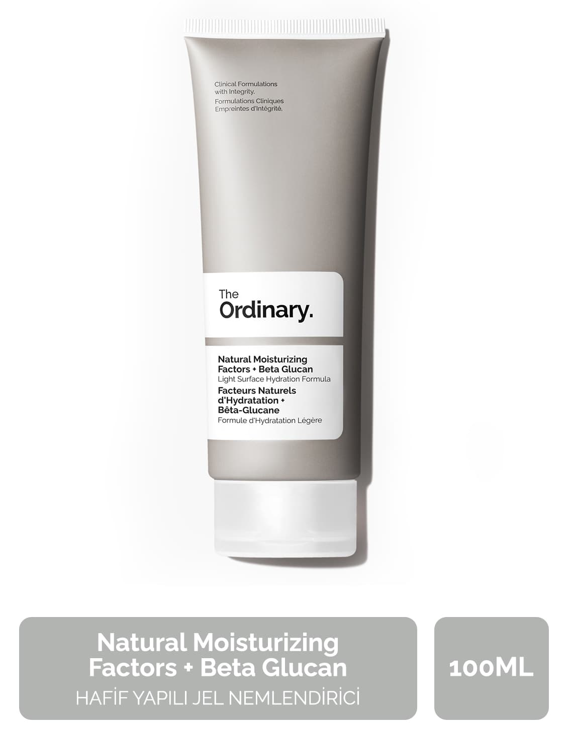 ژل مرطوبکننده سبک The Ordinary Natural Moisturizing Factors + Beta Glucan 100 ml ژل مرطوبکننده سبک The Ordinary Natural Moisturizing Factors + Beta Glucan 100 ml