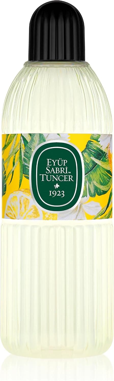 کلونیا لیمویی Eyup Sabri Tuncer در بطری PET استوانهای 400 Ml، 1 بسته کلونیا لیمویی Eyup Sabri Tuncer در بطری PET استوانهای 400 Ml، 1 بسته