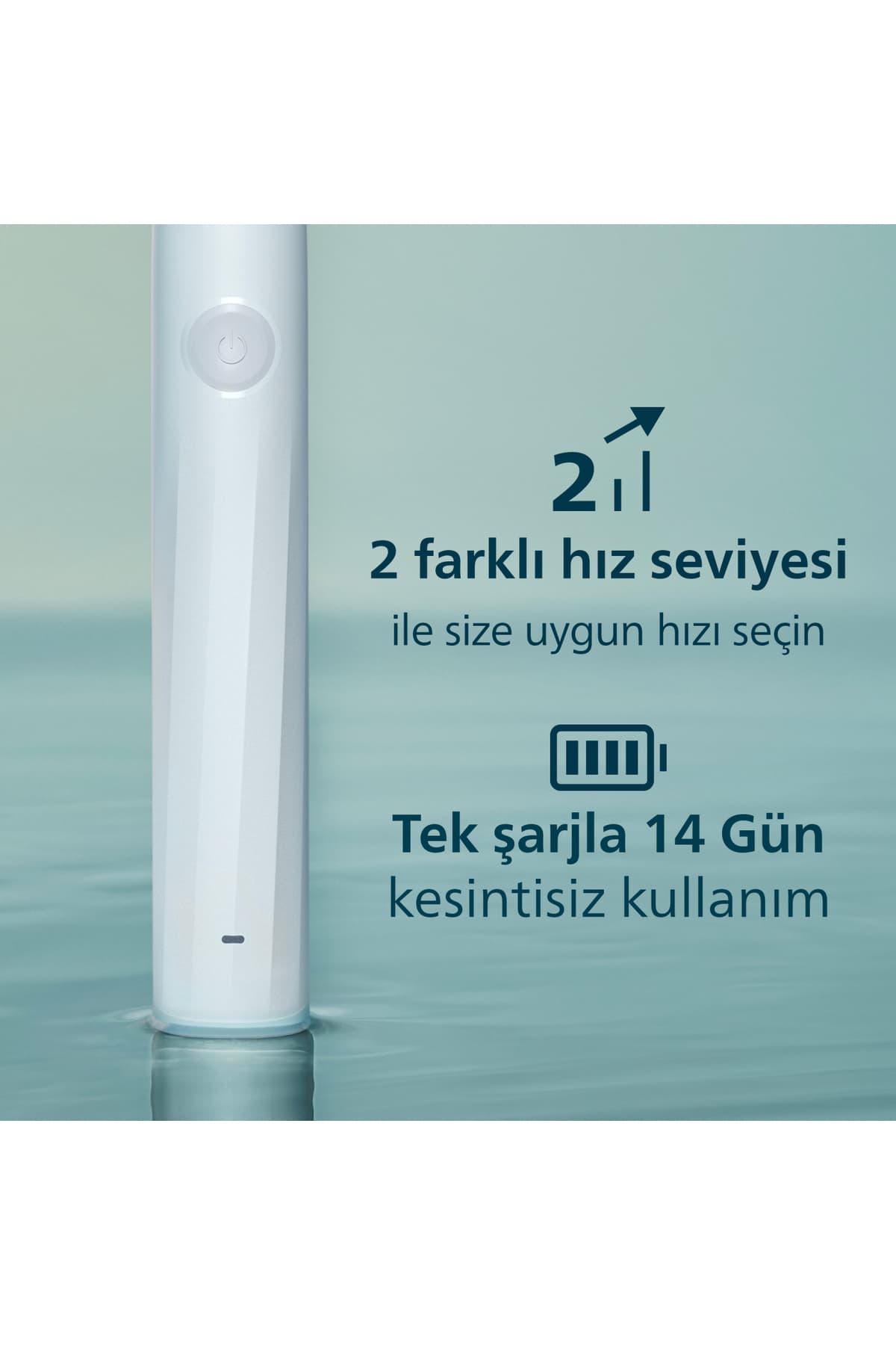 مسواک شارژی Philips با پاککنندگی ۳ برابری پلاک، ۲ سرعت و شارژدهی ۱۴ روزه مدل HX4021/01 مسواک شارژی Philips با پاککنندگی ۳ برابری پلاک، ۲ سرعت و شارژدهی ۱۴ روزه مدل HX4021/01