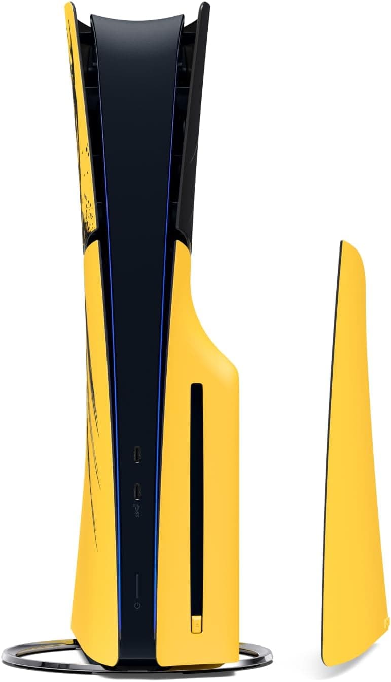 روکش کنسول PlayStation 5 مدل Marvel's Wolverine Battle Yellow روکش کنسول PlayStation 5 مدل Marvel's Wolverine Battle Yellow