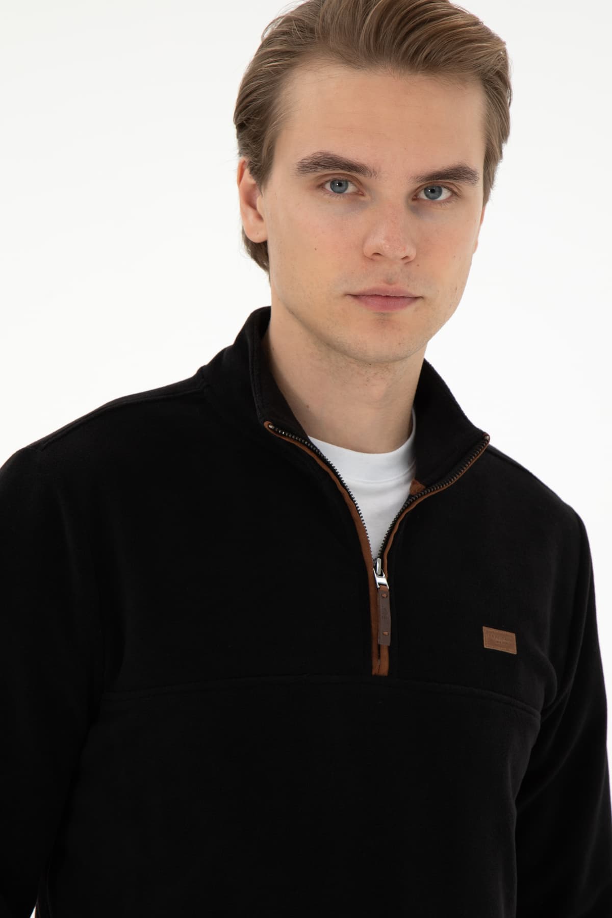 سوئیشرت مردانه U.S. Polo Assn. سیاه مدل 50290609-VR046 سوئیشرت مردانه U.S. Polo Assn. سیاه مدل 50290609-VR046