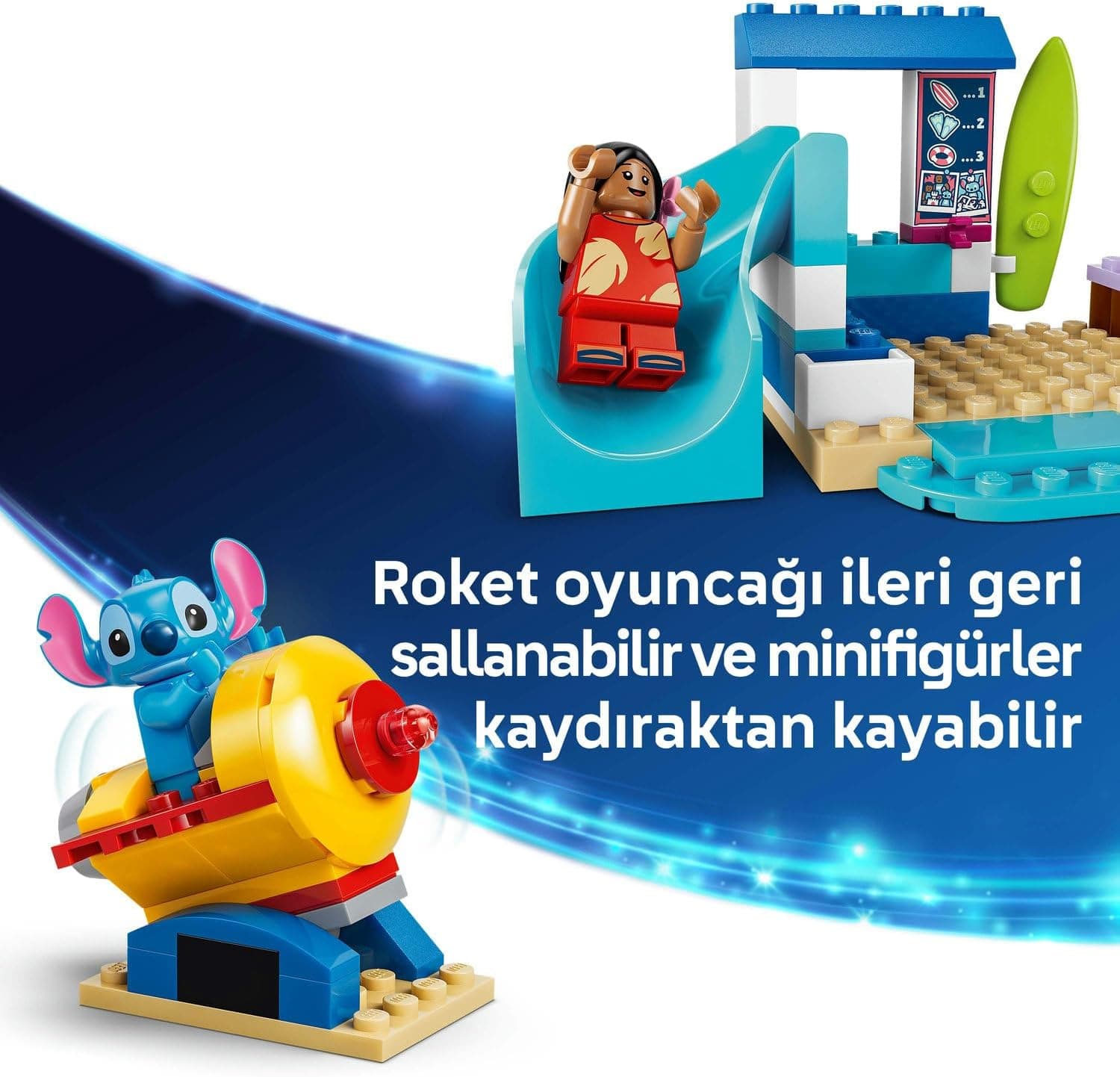 لگو Disney Lilo و Stitch سرگرمی ساحلی مدل 43280 لگو Disney Lilo و Stitch سرگرمی ساحلی مدل 43280