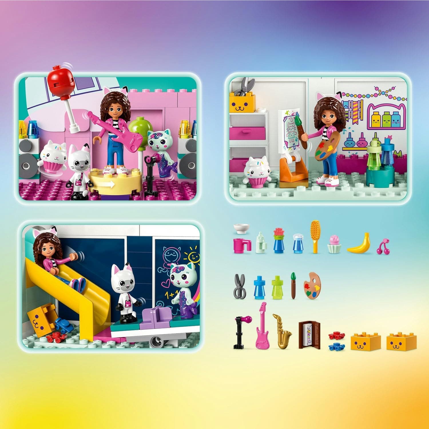 لگو Gabby's Dollhouse مدل 10788 لگو Gabby's Dollhouse مدل 10788