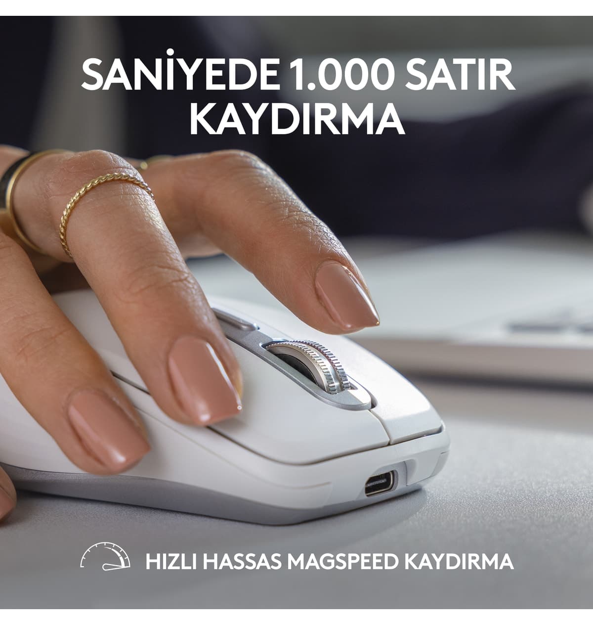 ماوس Logitech MX Anywhere 3S بیسیم 8000 DPI بیصدا صورتی مدل 910-006931 ماوس Logitech MX Anywhere 3S بیسیم 8000 DPI بیصدا صورتی مدل 910-006931