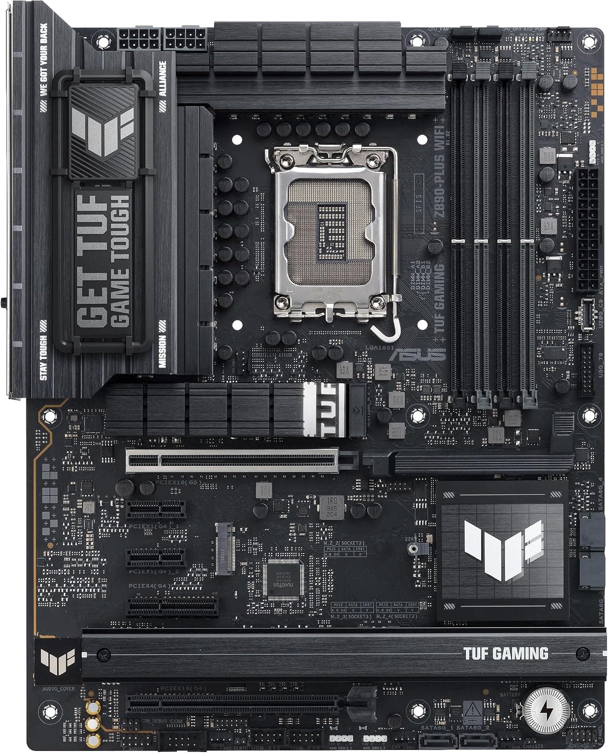 مادربرد ASUS TUF Gaming Z890-PLUS WiFi سوکت LGA 1851 DDR5 مادربرد ASUS TUF Gaming Z890-PLUS WiFi سوکت LGA 1851 DDR5