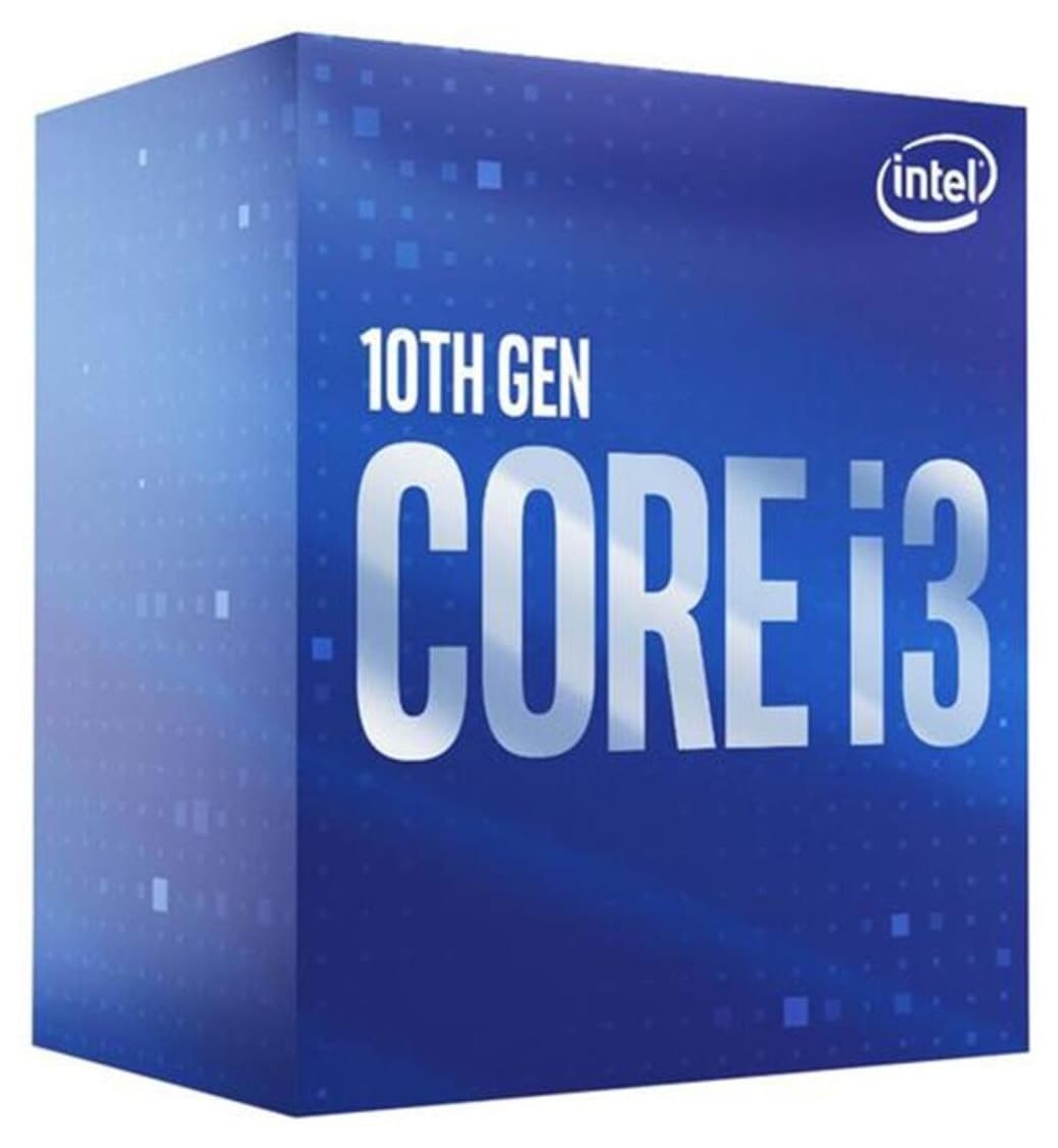 پردازنده Intel Core i3 10105F ۴ هستهای باکس با فن پردازنده Intel Core i3 10105F ۴ هستهای باکس با فن