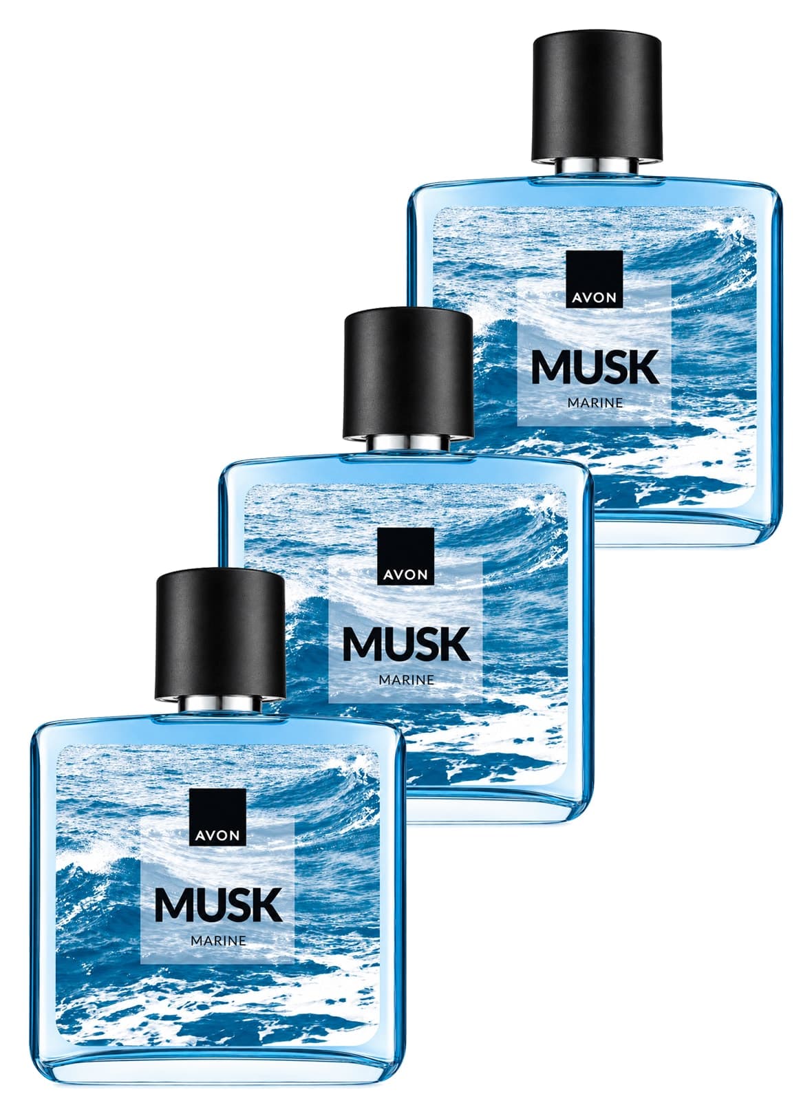 ست عطر مردانه Avon سهتایی Musk Marine EDT 75ml ست عطر مردانه Avon سهتایی Musk Marine EDT 75ml