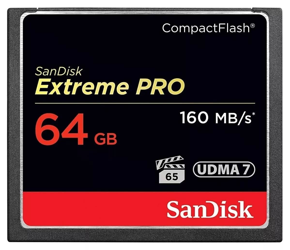 کارت حافظه Sandisk Extreme Pro ظرفیت 64GB با سرعت 160MB/s نوع Compact Flash 4K کارت حافظه Sandisk Extreme Pro ظرفیت 64GB با سرعت 160MB/s نوع Compact Flash 4K