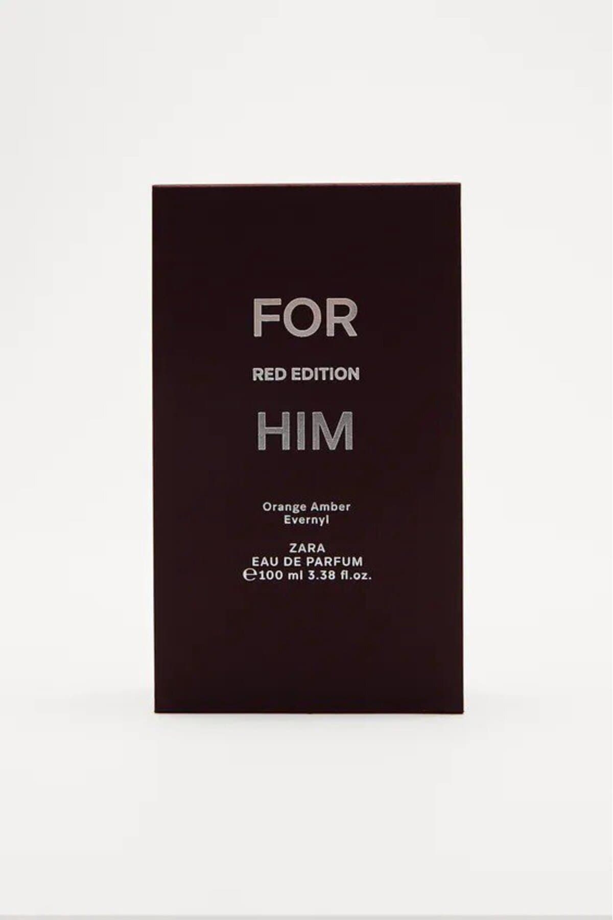 عطر مردانه Zara ادو تویلت For Him Red Edition 100ml عطر مردانه Zara ادو تویلت For Him Red Edition 100ml