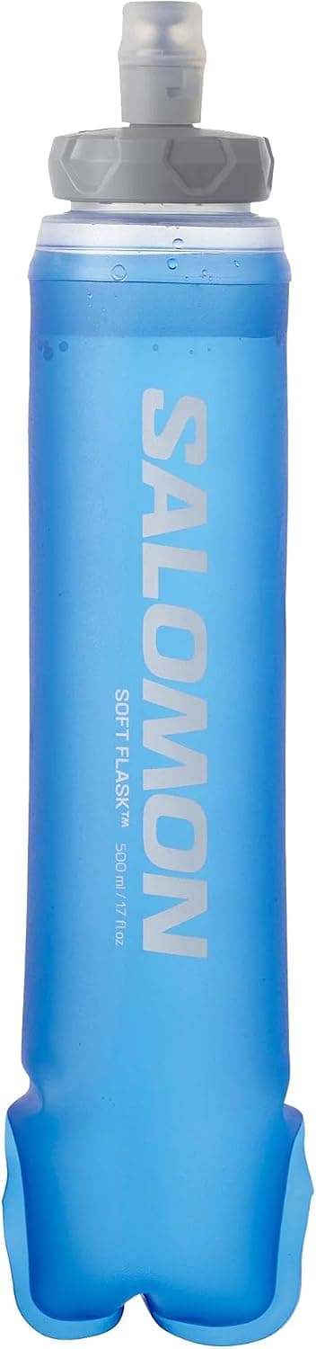 قمقمه Salomon Soft Flask 500ml/17oz 42 پیادهروی و تریل ران آبی شفاف قمقمه Salomon Soft Flask 500ml/17oz 42 پیادهروی و تریل ران آبی شفاف