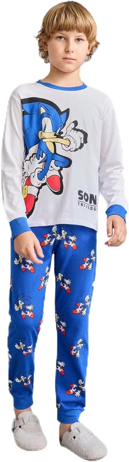 ست پیژامه پسرانه DeFacto طرح Sonic the Hedgehog آستین بلند 2 عددی ست پیژامه پسرانه DeFacto طرح Sonic the Hedgehog آستین بلند 2 عددی
