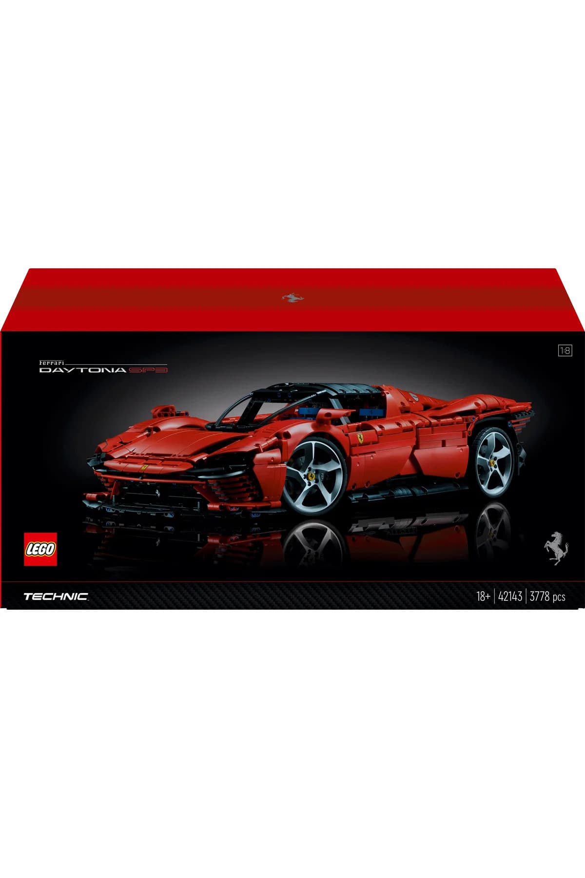 ست ساختنی لگو Technic Ferrari Daytona SP3 مدل 42143 (3778 قطعه) ست ساختنی لگو Technic Ferrari Daytona SP3 مدل 42143 (3778 قطعه)