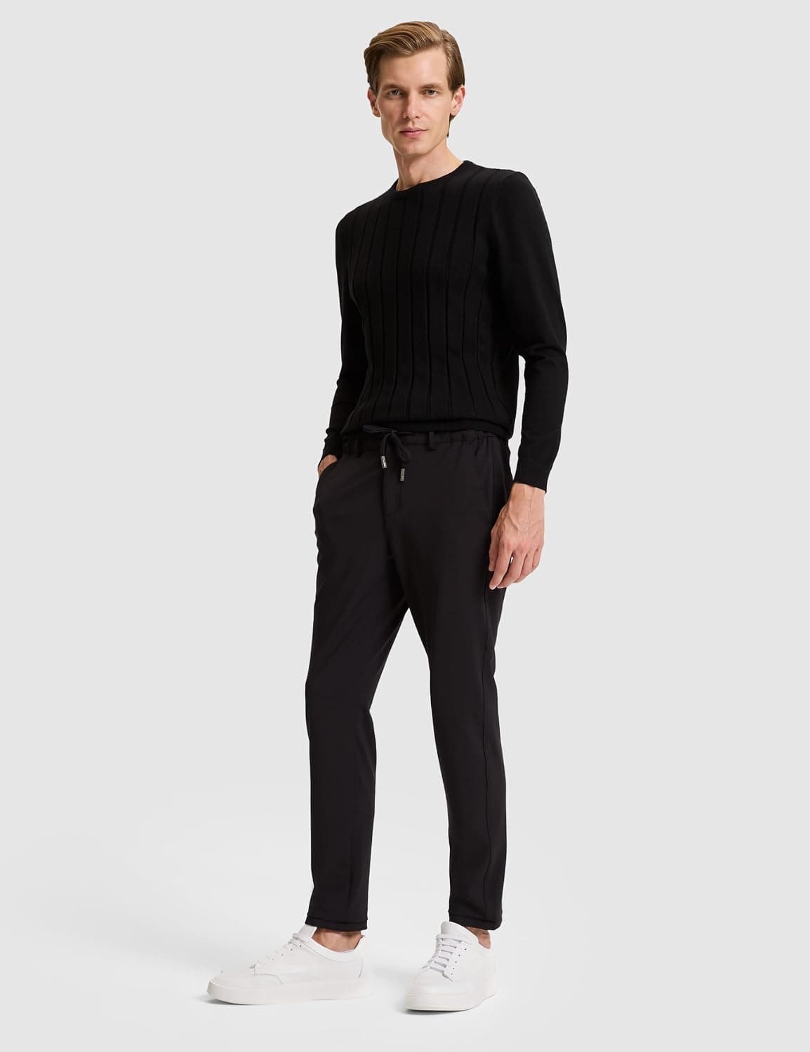 شلوار مردانه Pierre Cardin مشکی کانواس Chino مدل 50317281-VR046 شلوار مردانه Pierre Cardin مشکی کانواس Chino مدل 50317281-VR046