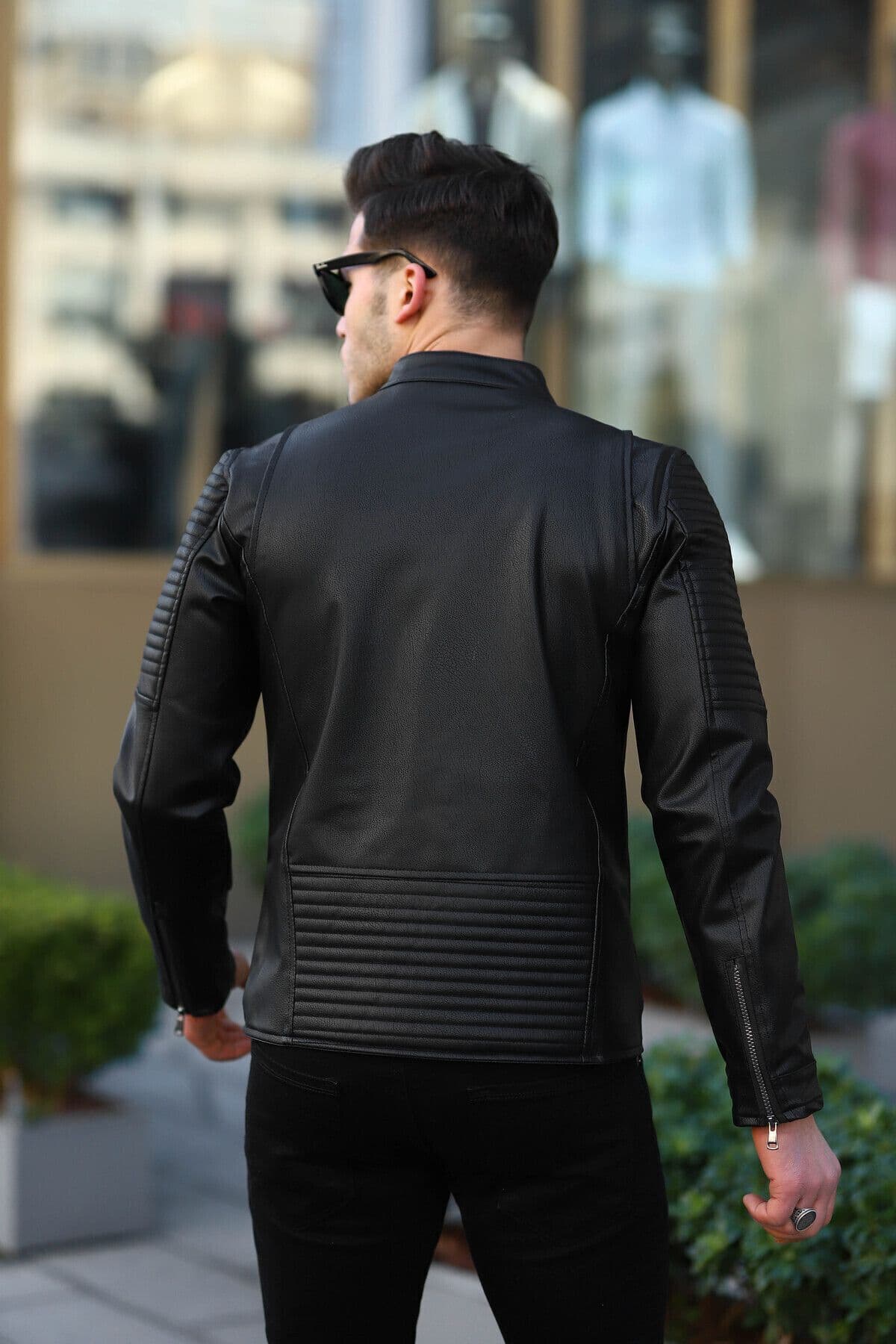 کاپشن چرمی مردانه BOYS MANS زمستانی کاپشن چرمی مردانه BOYS MANS زمستانی