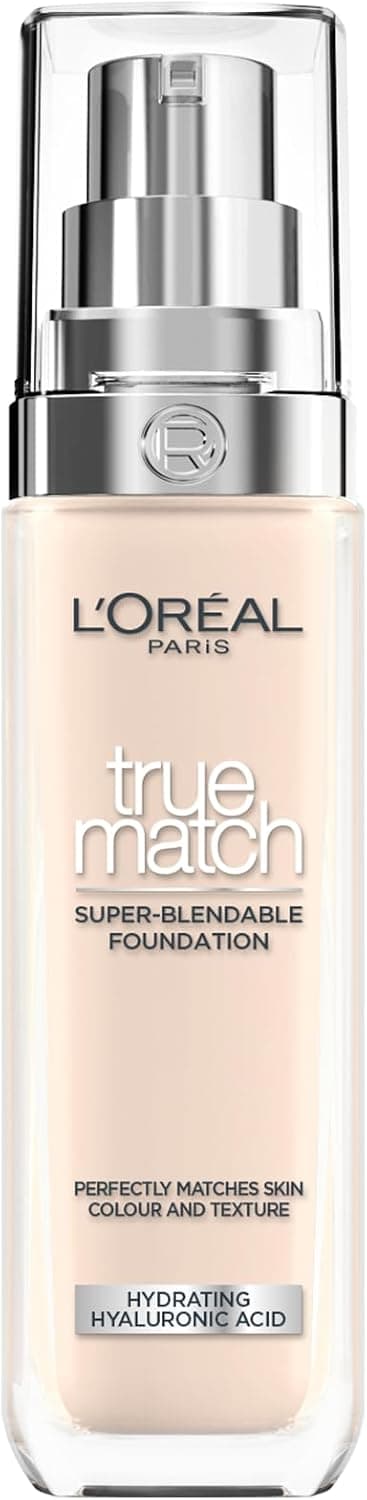 کرم پودر مایع L'Oréal Paris True Match SPF هیالورونیک اسید 30ml 0.5 چینی رزی کرم پودر مایع L'Oréal Paris True Match SPF هیالورونیک اسید 30ml 0.5 چینی رزی