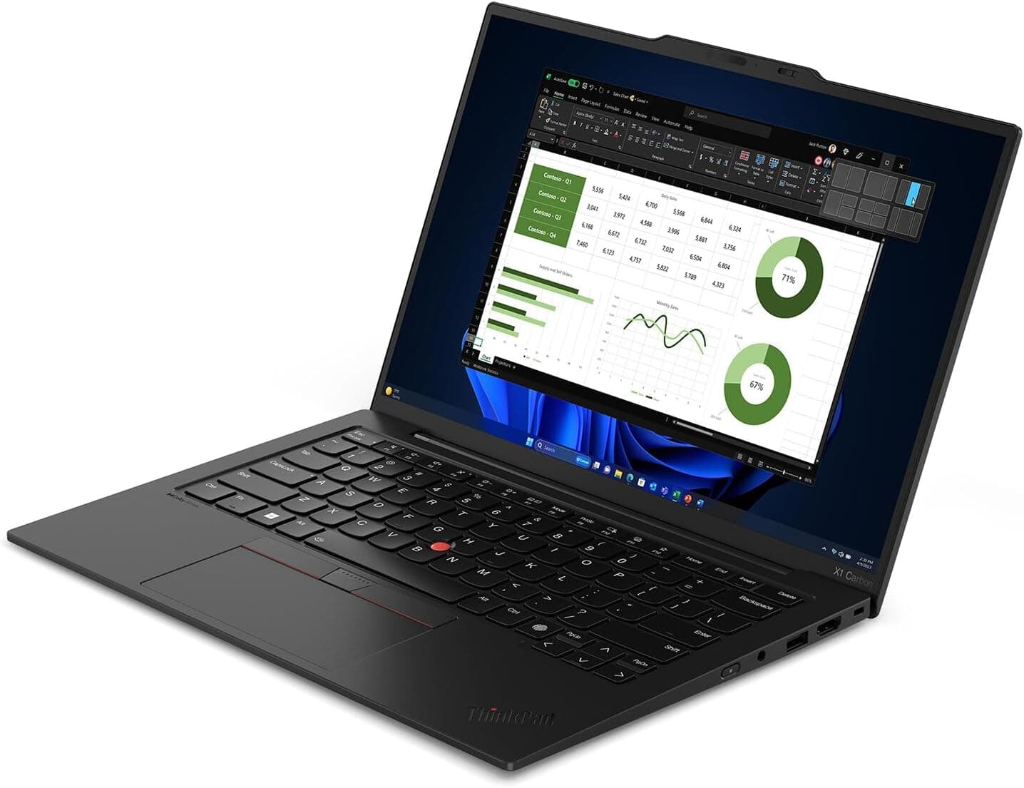 لپتاپ Lenovo ThinkPad X1 Carbon Gen 13 Aura Edition، OLED، 32GB DDR5، 1TB SSD لپتاپ Lenovo ThinkPad X1 Carbon Gen 13 Aura Edition، OLED، 32GB DDR5، 1TB SSD