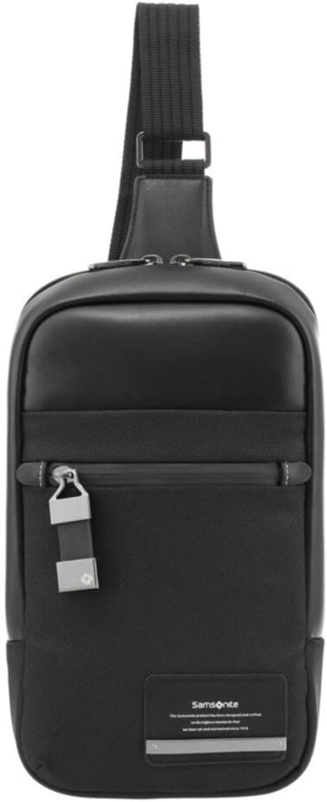 کیف اسلینگ Samsonite مشکی با بند قابل تنظیم، جیب مخفی و دسترسی سریع مدل Vestor کیف اسلینگ Samsonite مشکی با بند قابل تنظیم، جیب مخفی و دسترسی سریع مدل Vestor