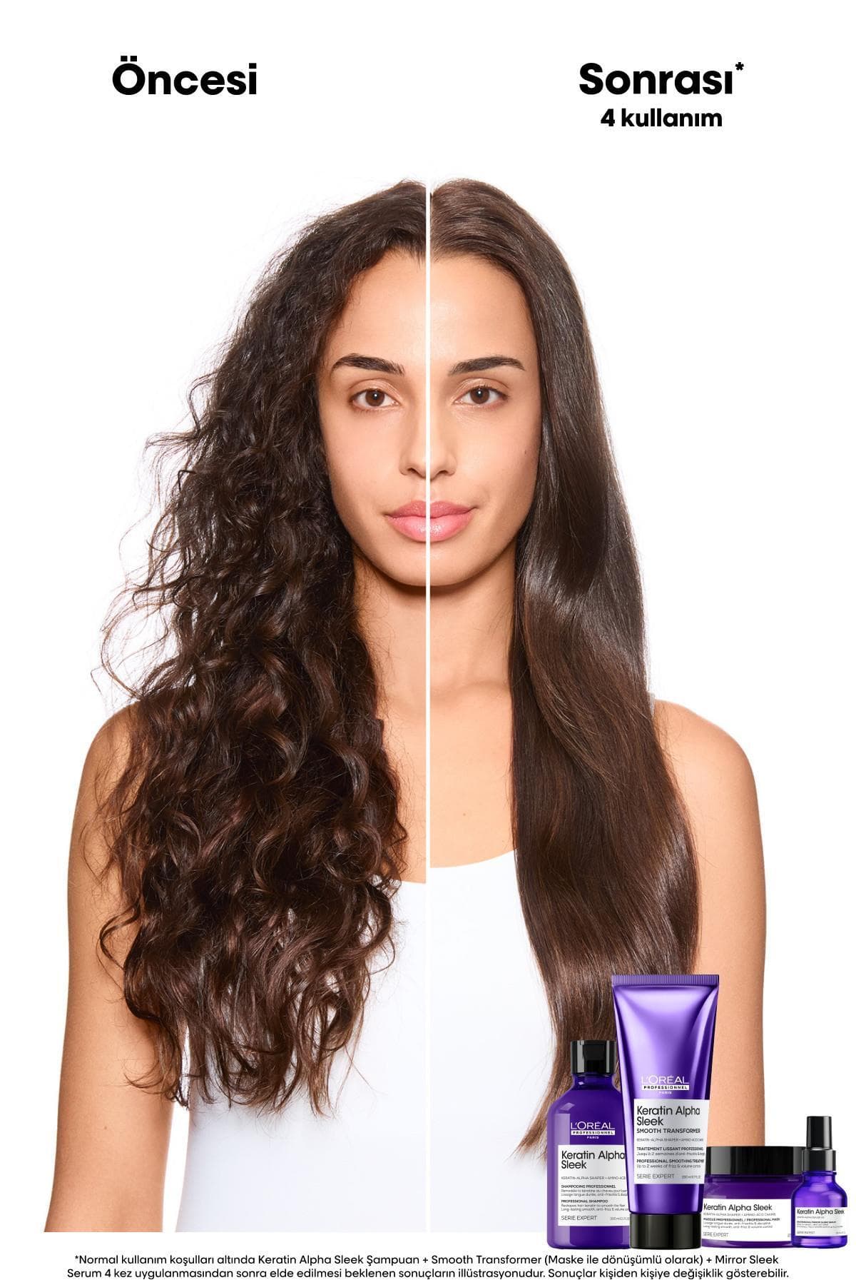 ماسک مو L'Oreal Professionnel Serie Expert Keratin Alpha Sleek تقویتکننده و صافکننده 250 ml ماسک مو L'Oreal Professionnel Serie Expert Keratin Alpha Sleek تقویتکننده و صافکننده 250 ml