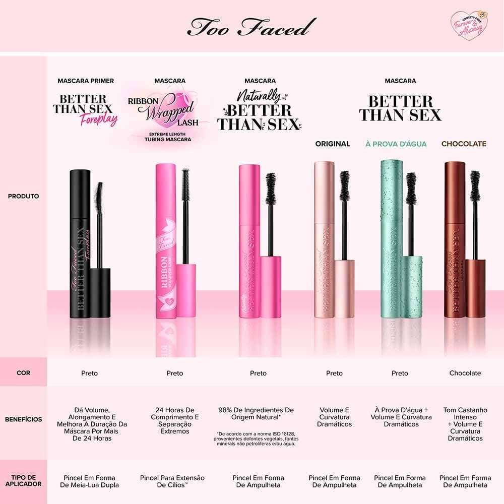 ریمل مژه Too Faced مدل Ribbon Wrapped Lash مشکی ریمل مژه Too Faced مدل Ribbon Wrapped Lash مشکی