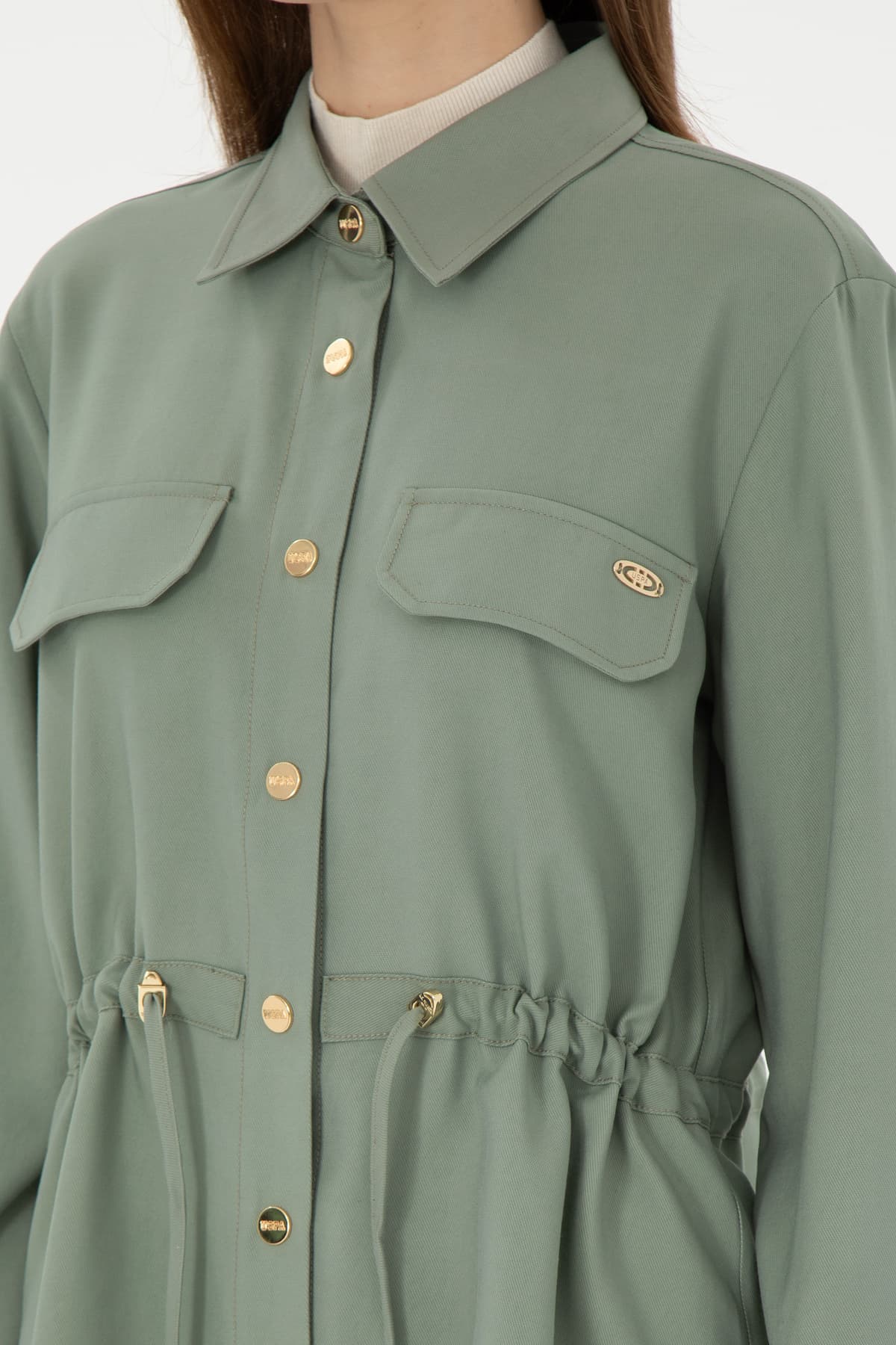 پیراهن زنانه U.S. Polo Assn. سبزآبی آستینبلند مدل 50289845-VR048 پیراهن زنانه U.S. Polo Assn. سبزآبی آستینبلند مدل 50289845-VR048