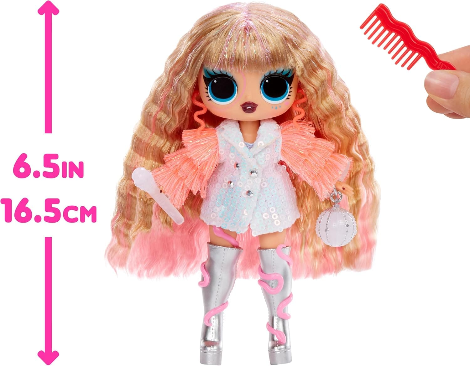 عروسک دخترانه L.O.L. Surprise! Tweens Neon Pop مدل Thea 120650 عروسک دخترانه L.O.L. Surprise! Tweens Neon Pop مدل Thea 120650