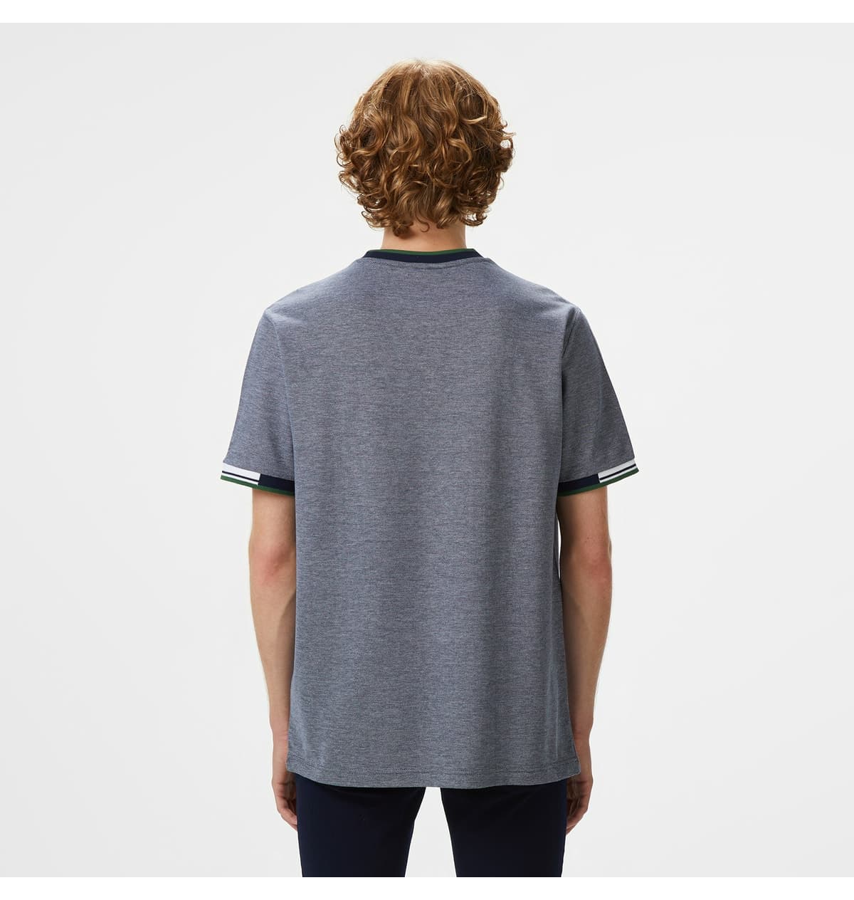 تیشرت مردانه Lacoste فیت معمولی یقه گرد سرمهای تیشرت مردانه Lacoste فیت معمولی یقه گرد سرمهای