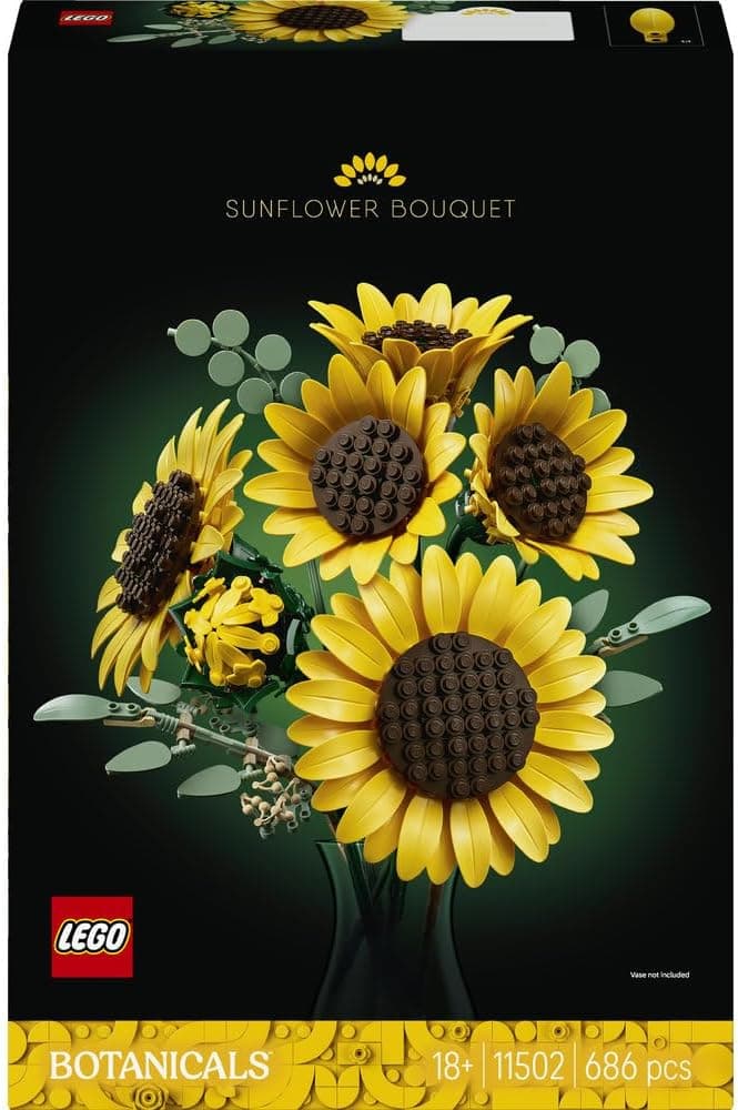 لگو Botanicals دسته گل آفتابگردان مدل 11502 لگو Botanicals دسته گل آفتابگردان مدل 11502