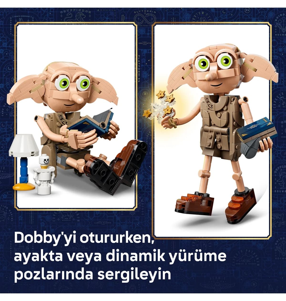 لگو Harry Potter مدل 76469 Dobby آزاد ۳۷۹ قطعه لگو Harry Potter مدل 76469 Dobby آزاد ۳۷۹ قطعه